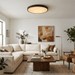 Aureon Alabaster Round Ceiling Lamp Vakkerlight