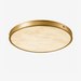 Aureon Alabaster Round Ceiling Lamp Vakkerlight