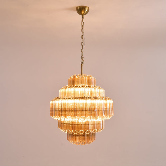 Aurum Cascade Murano Chandelier