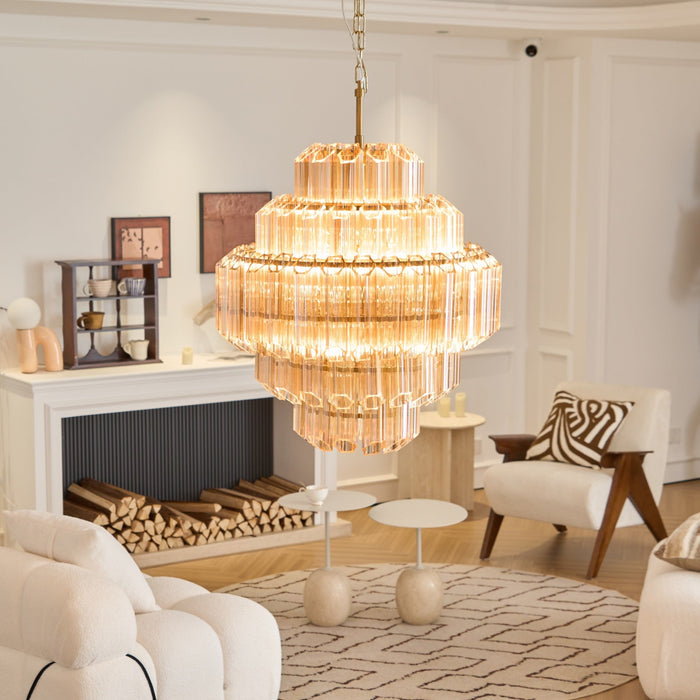 Aurum Cascade Murano Chandelier
