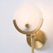 Ava Brass Alabaster Wall Lamp Vakkerlight