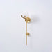 Ava Brass Alabaster Wall Lamp Vakkerlight