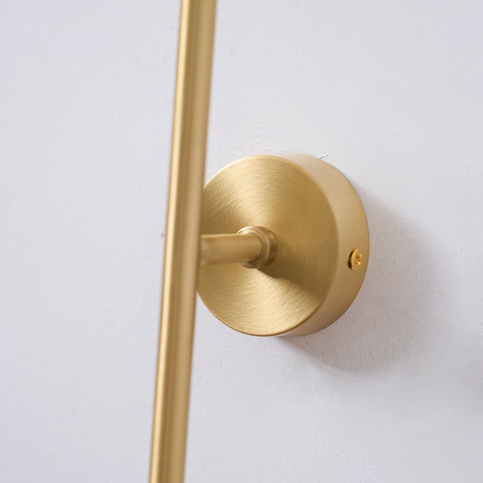 Ava Brass Alabaster Wall Lamp Vakkerlight