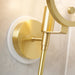 Ava Brass Alabaster Wall Lamp Vakkerlight