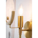 Ava Brass Alabaster Wall Lamp Vakkerlight