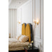 Ava Brass Alabaster Wall Lamp Vakkerlight