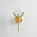 Ava Brass Alabaster Wall Lamp Vakkerlight