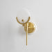 Ava Brass Alabaster Wall Lamp Vakkerlight