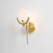 Ava Brass Alabaster Wall Lamp Vakkerlight