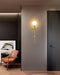 Ava Brass Alabaster Wall Lamp Vakkerlight