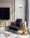 Ava Brass Alabaster Wall Lamp Vakkerlight