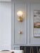 Ava Brass Alabaster Wall Lamp Vakkerlight