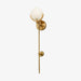 Ava Brass Alabaster Wall Lamp Vakkerlight