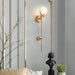 Ava Brass Alabaster Wall Lamp Vakkerlight