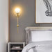Ava Brass Alabaster Wall Lamp Vakkerlight