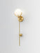 Ava Brass Alabaster Wall Lamp Vakkerlight