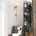 Ava Brass Alabaster Wall Lamp Vakkerlight