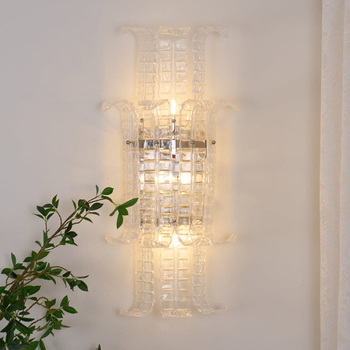Aveline Glass Wall Sconce Vakkerlight