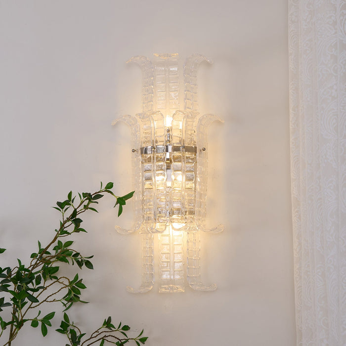Aveline Glass Wall Sconce Vakkerlight