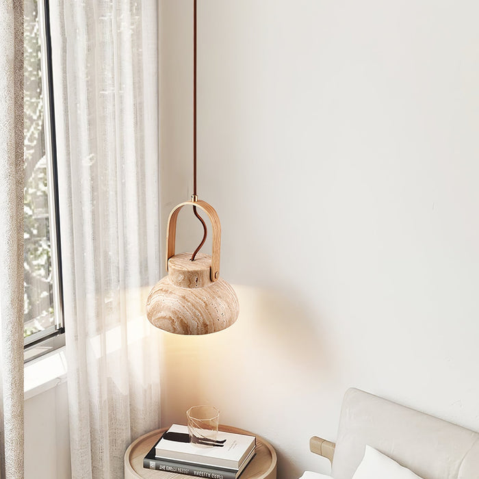 Aveline Travertine Pendant Light Vakkerlight