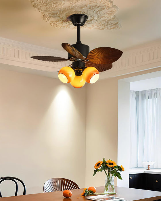 Banana Leaf Breeze Ceiling Fan Light Vakkerlight