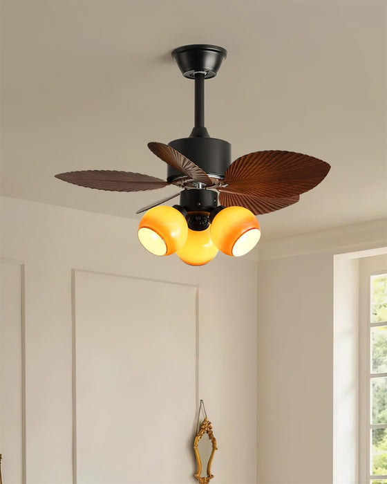Banana Leaf Breeze Ceiling Fan Light Vakkerlight