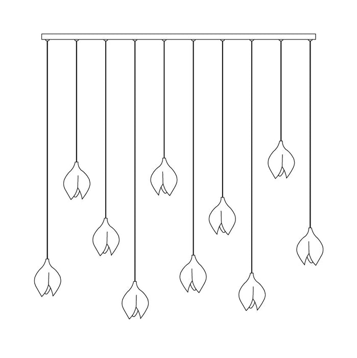 Celeste Flora Pendant Light Vakkerlight