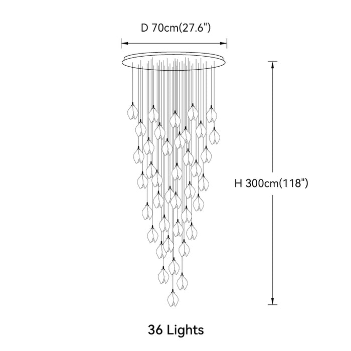 Bloom Chandelier - Simprolos