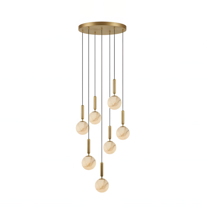 Bosso Alabaster Pendant Lamp Vakkerlight