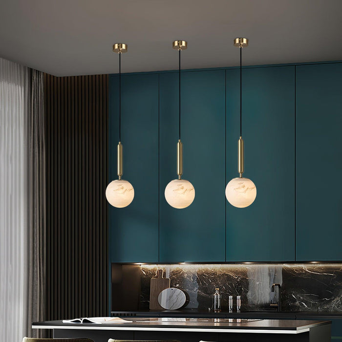Bosso Alabaster Pendant Lamp Vakkerlight