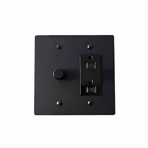 Brass Mixed Dimmer Switch (2-Gang) simprolos