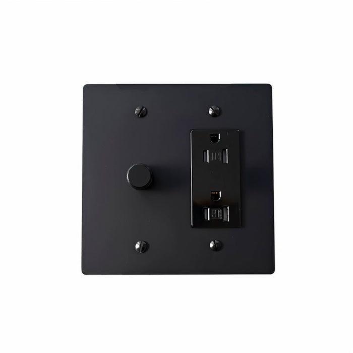 Brass Mixed Dimmer Switch (2-Gang) simprolos