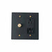 Brass Mixed Dimmer Switch (2-Gang) simprolos