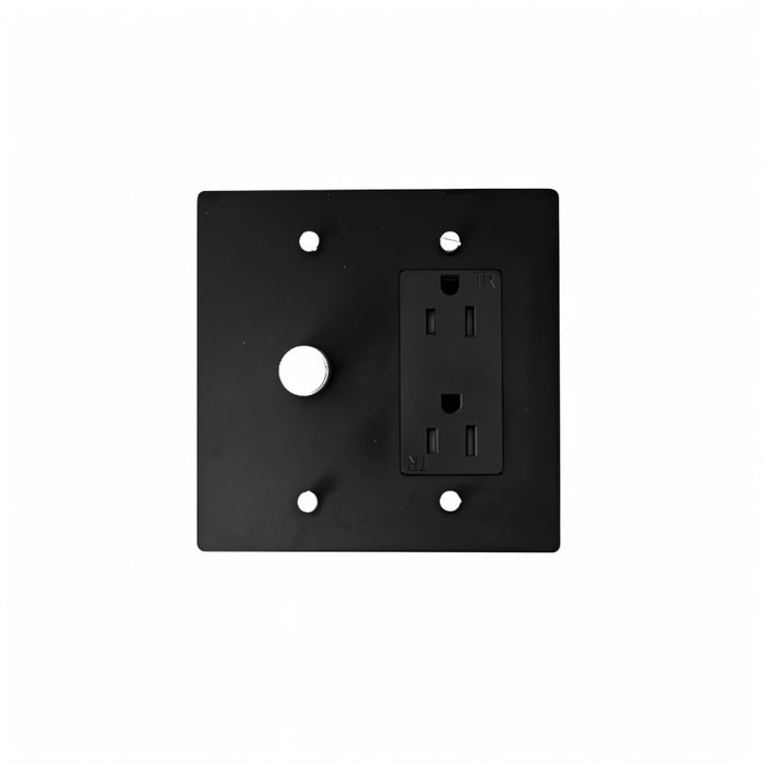 Brass Mixed Dimmer Switch (2-Gang) simprolos