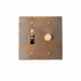 Brass Mixed Dimmer Switch (2-Gang) simprolos