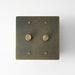 Brass Rotary Dimmer Switch (1 to 4 Gang) simprolos