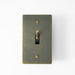 Brass Toggle Switch (1-Gang) - Simprolos