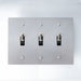 Brass Toggle Switch (3-Gang) - Open Box simprolos