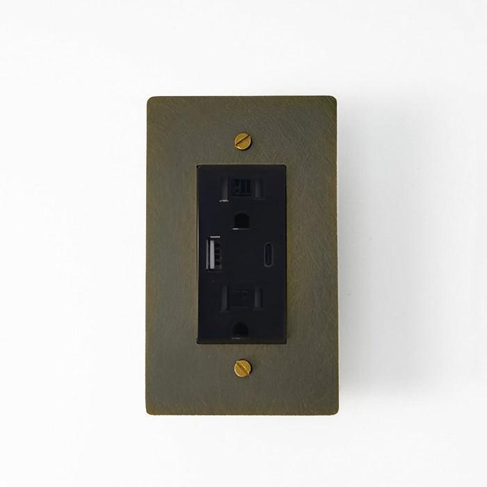 Brass Outlet (1 to 4 Gang) - Simprolos