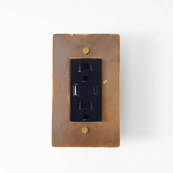 Brass Outlet (1 to 4 Gang) - Simprolos