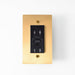 Brass Outlet (1 to 4 Gang) - Simprolos