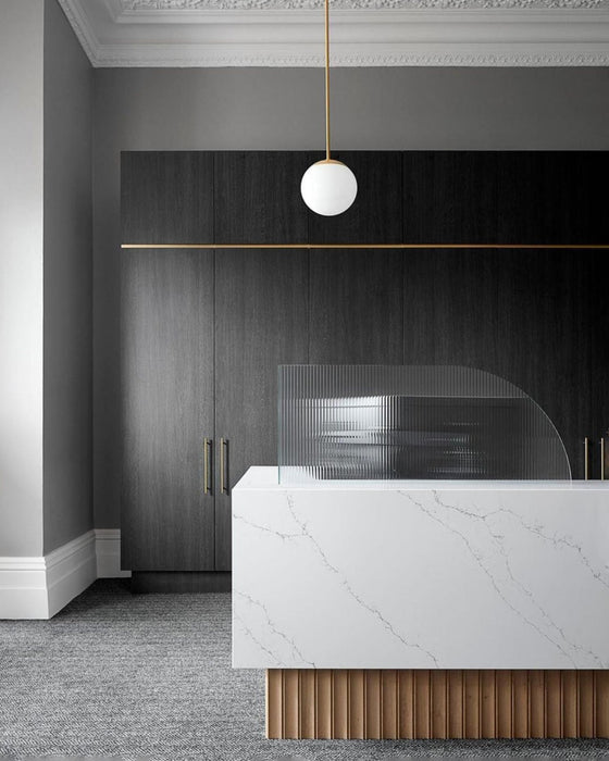 Brass Architectural Collection Pendant Lamp Vakkerlight