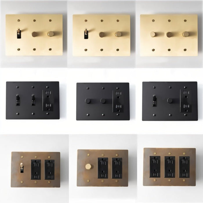 Custom Brass Light Switch (Build Your Own)