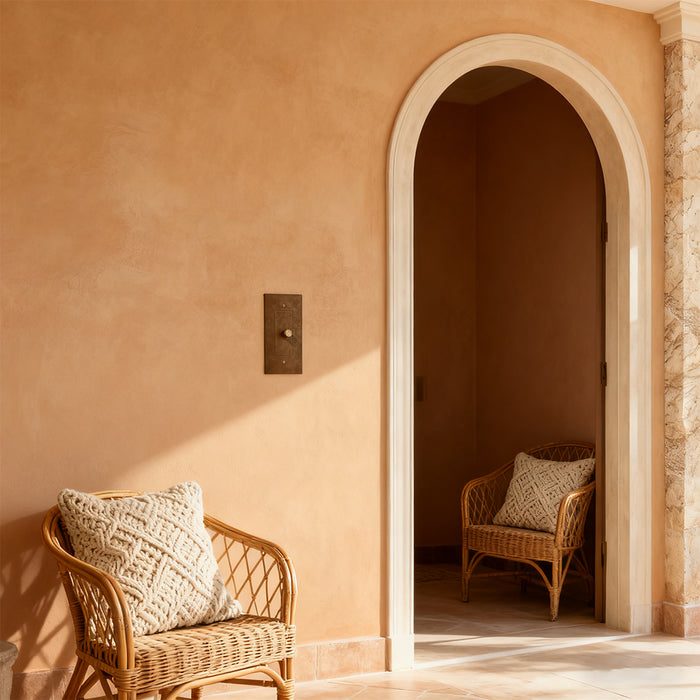 Brass Rotary Dimmer Switch (1 to 5 Gang)