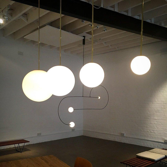 Brass Architectural Collection Pendant Lamp Vakkerlight