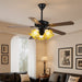 Bravelle Vintage Ceiling Fan Light Vakkerlight