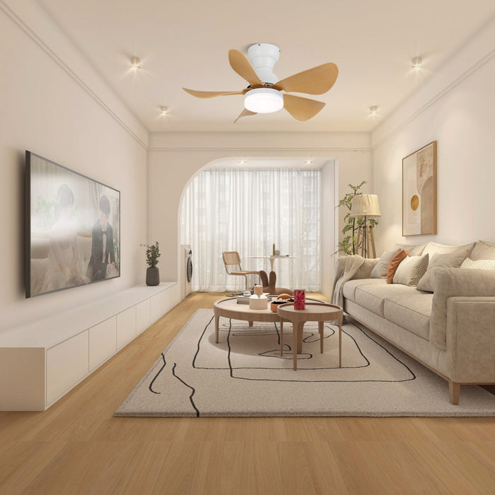 Small Arilia 29" Ceiling Fan Light Vakkerlight