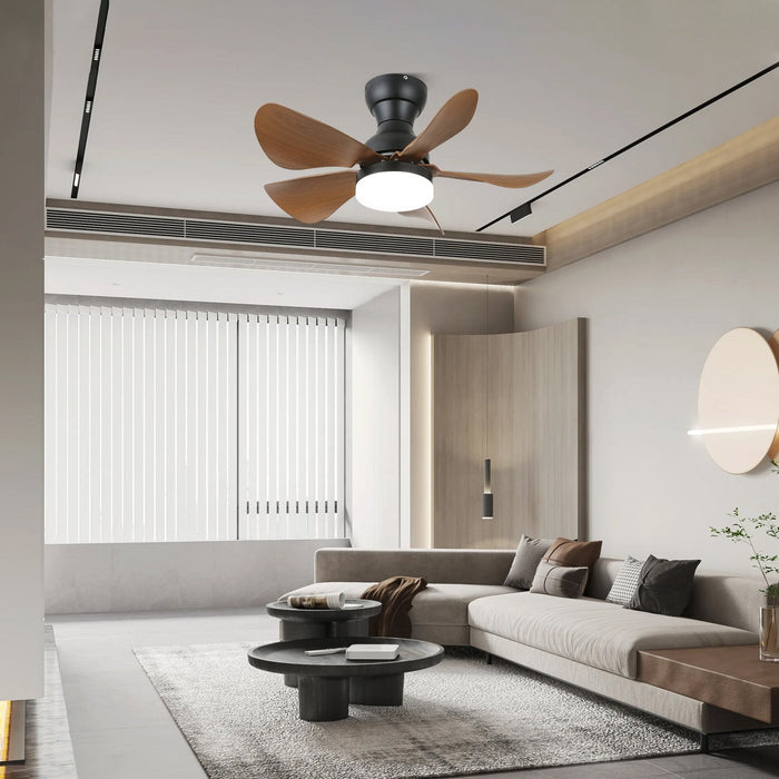 Small Arilia 29" Ceiling Fan Light Vakkerlight