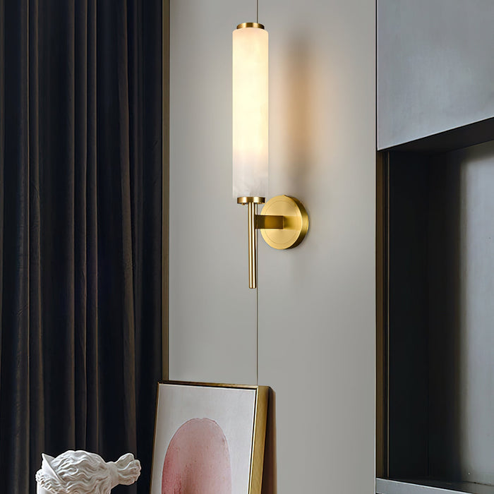 Brindisi Alabaster Wall Sconce Vakkerlight