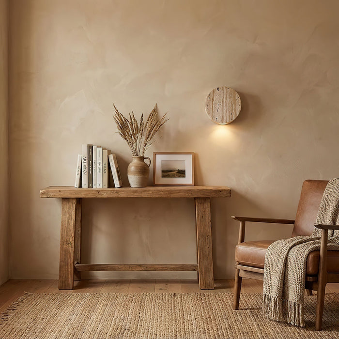 Caelan Travertine Wall Sconce Vakkerlight
